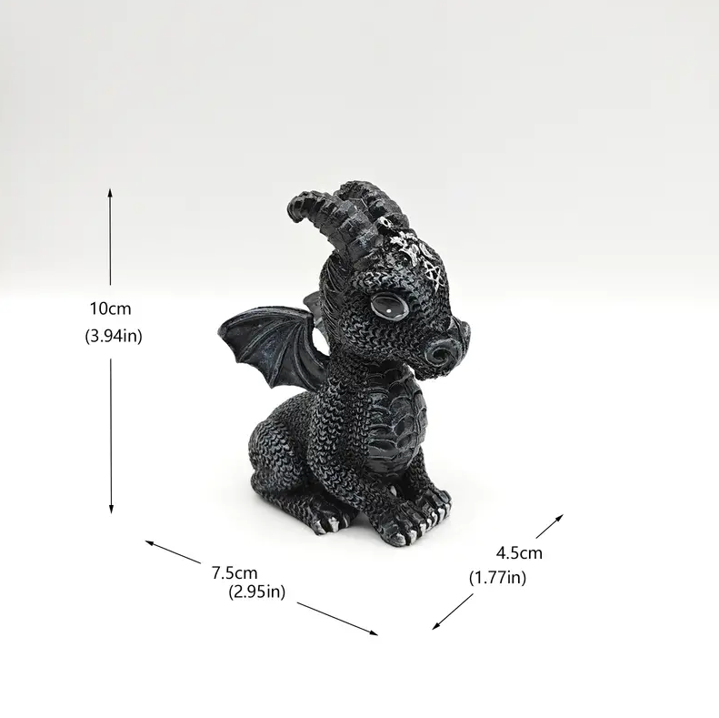 Bête Magique Gothique Résine - Image 4