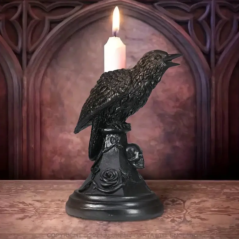 Ornement De Bougeoir Gothique